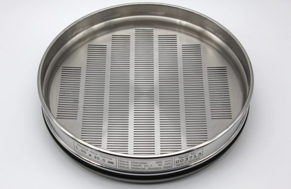 Test Sieve ISO 5223, Oblong 1.00 x 20.0 mm