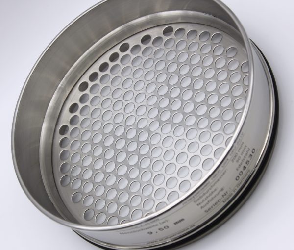 Test Sieve ISO 3310, Round Apertures 9.50 mm - Image 2