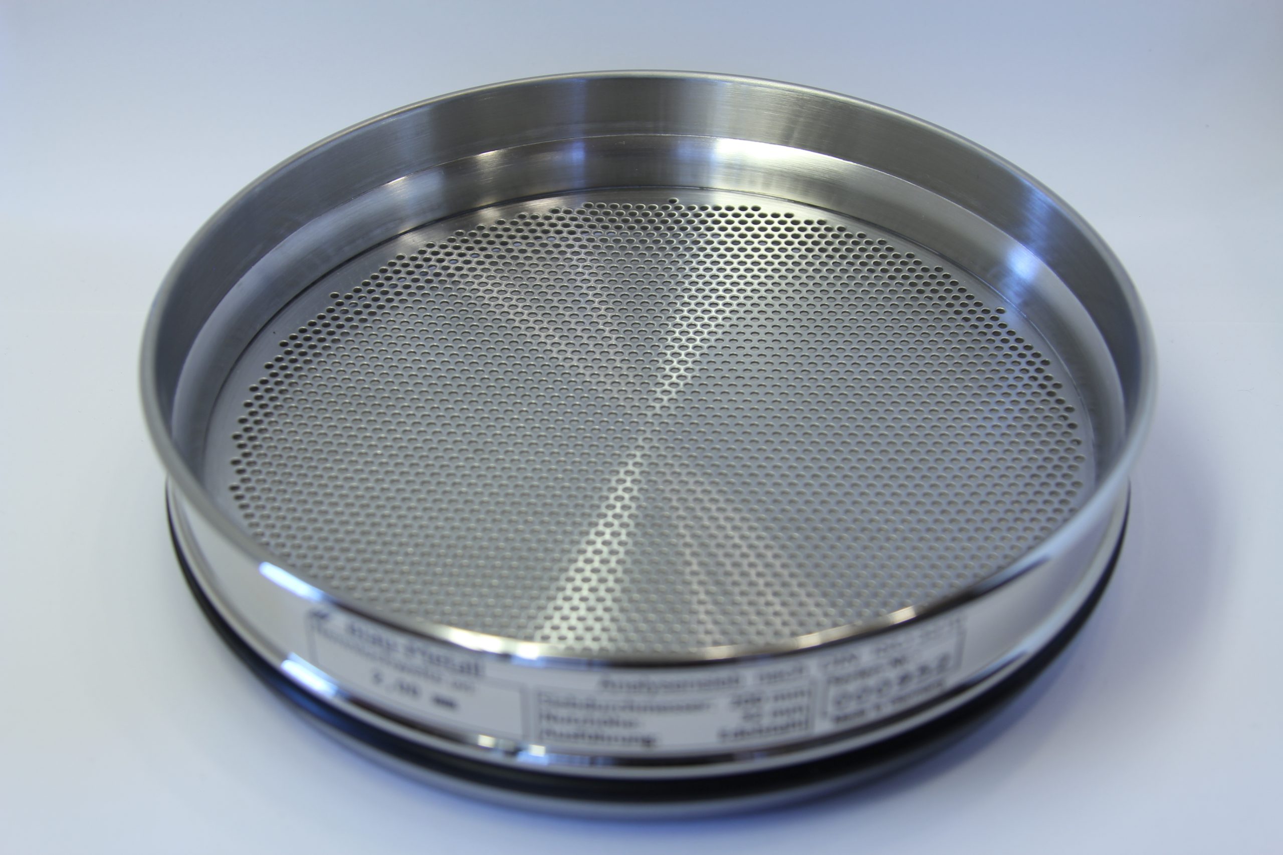 Test Sieve ISO 5223, Round Apertures 1.80 mm