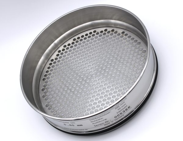 Test Sieve ISO 3310, Round Apertures 5.60 mm - Image 3