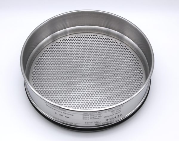 Test Sieve ISO 3310, Round Apertures 2.24 mm