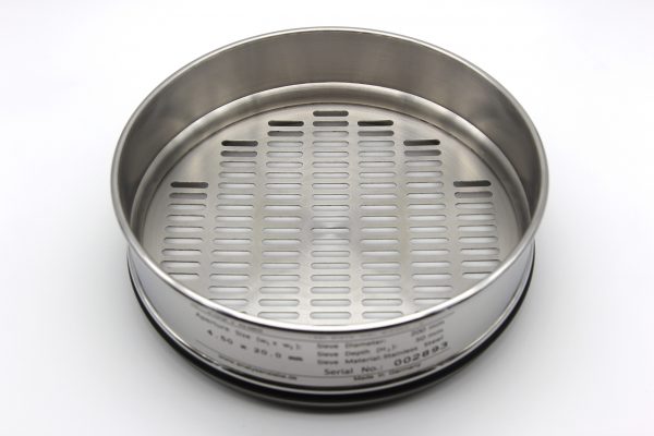 Test Sieve ⌀ 200 mm, Oblong 4.50 x 20.0 mm