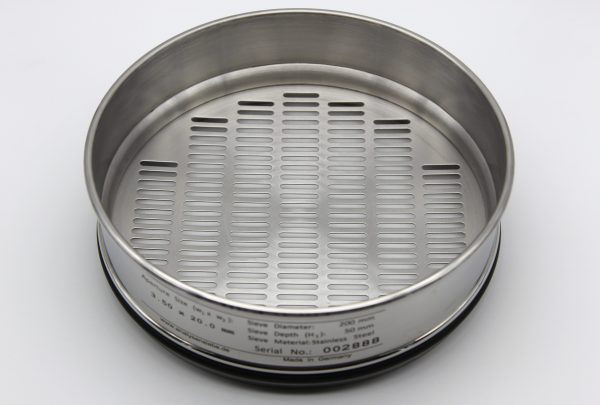 Test Sieve ISO 5223, Oblong 3.50 x 20.0 mm
