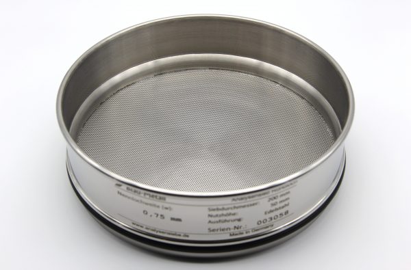 Test Sieve ⌀ 200 mm, Round Apertures 0.75 mm - Image 3