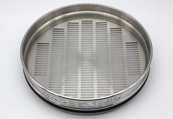 Test Sieve ISO 5223, Oblong 2.20 x 20.0 mm