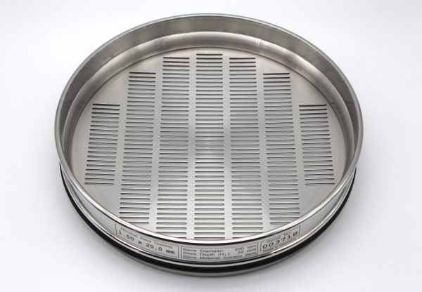Test Sieve ISO 5223, Oblong 1.50 x 20.0 mm