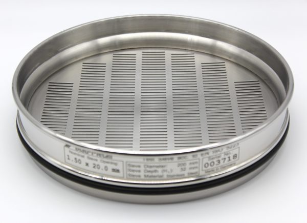Test Sieve ISO 5223, Oblong 1.50 x 20.0 mm - Image 3
