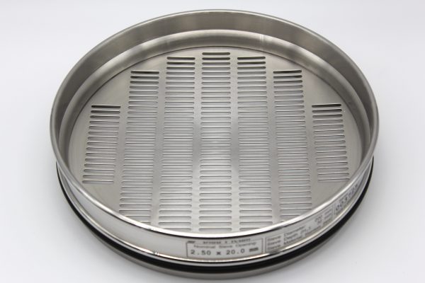 Test Sieve ISO 5223, Oblong 2.50 x 20.0 mm