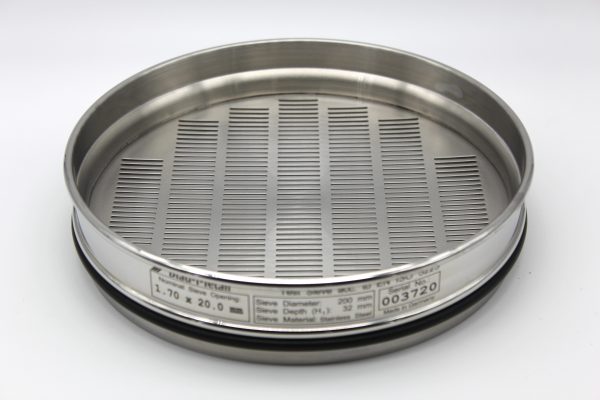 Test Sieve ISO 5223, Oblong 1.70 x 20.0 mm - Image 3