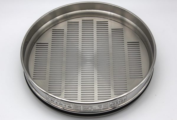 Test Sieve ISO 5223, Oblong 1.90 x 20.0 mm