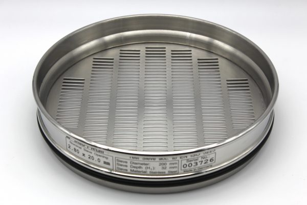 Test Sieve ISO 5223, Oblong 2.80 x 20.0 mm - Image 2