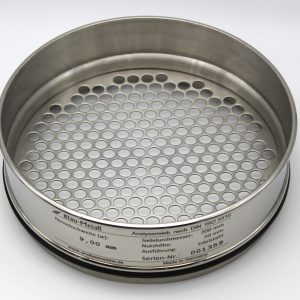 Test Sieve ISO 3310, Round Apertures 9.00 mm