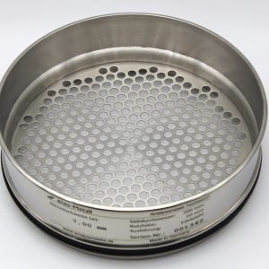 Test Sieve ⌀ 200 mm, Round Apertures 7.00 mm