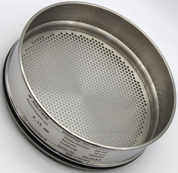 Test Sieve ISO 3310, Round Apertures 3.15 mm - Image 3