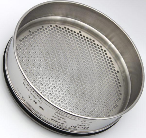 Test Sieve ISO 3310, Round Apertures 4.00 mm - Image 3