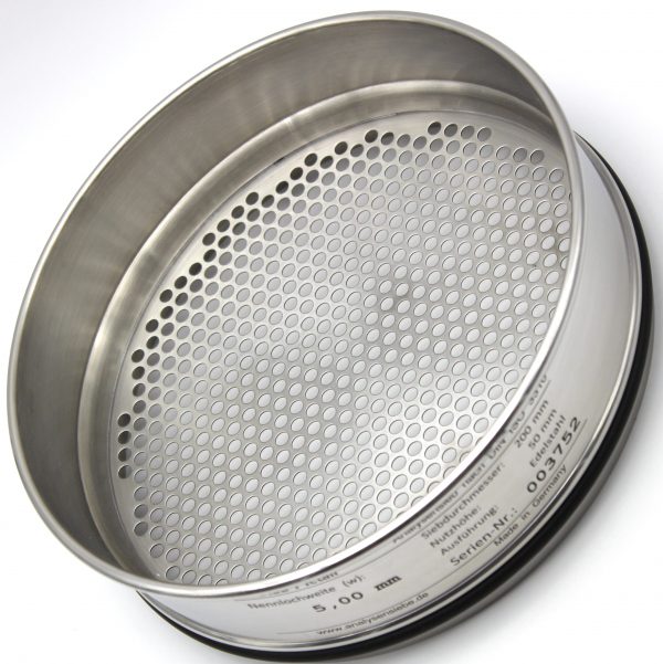 Test Sieve ISO 3310, Round Apertures 5.00 mm - Image 3