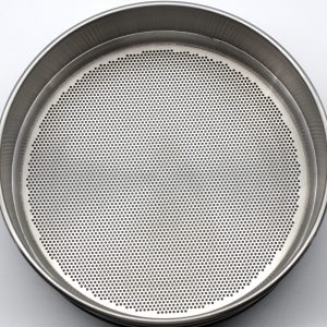 Test Sieve ⌀ 200 mm, Round Apertures 1.55 mm