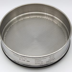 Test Sieve ISO 3310, Round Apertures 2.00 mm