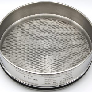 Test Sieve ISO 3310, Round Apertures 1.00 mm