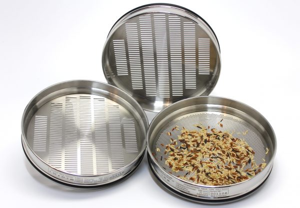 Test Sieve Set: Rice (3 Pcs, ISO 5223)