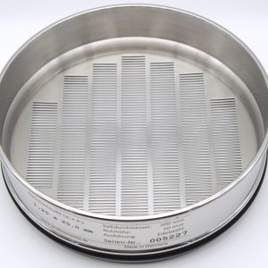 Test Sieve ⌀ 200 mm, Oblong 1.20 x 20.0 mm