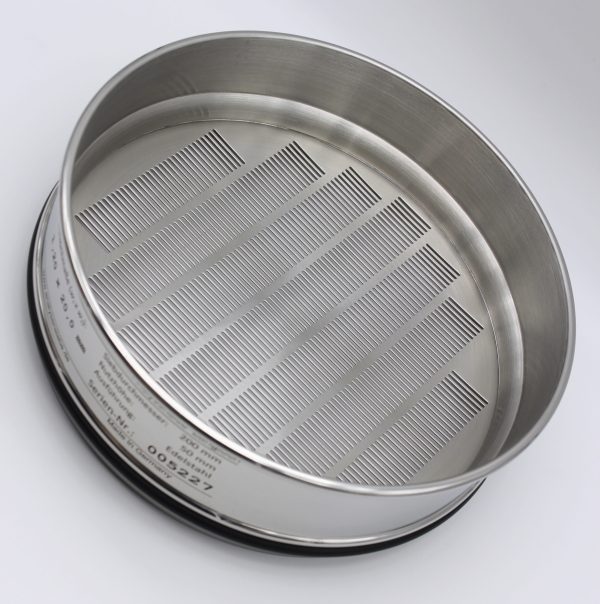 Test Sieve ⌀ 200 mm, Oblong 1.20 x 20.0 mm - Image 2