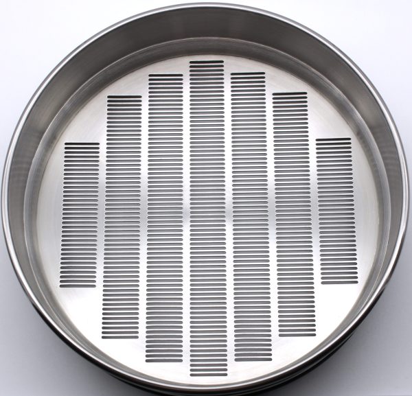 Test Sieve ⌀ 200 mm, Oblong 1.20 x 20.0 mm - Image 3