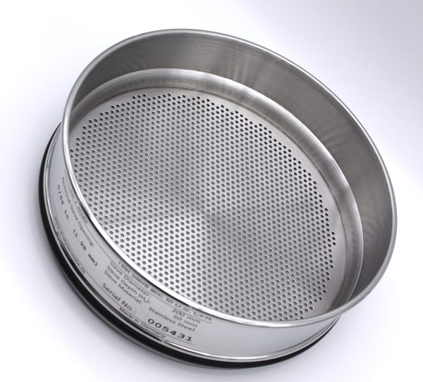 Test Sieve ⌀ 200 mm, Round Apertures 5/64 in. / 1.98 mm - Image 3